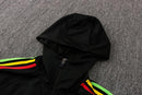 Conjunto Inverno Ajax Preta Adidas - Com Capuz